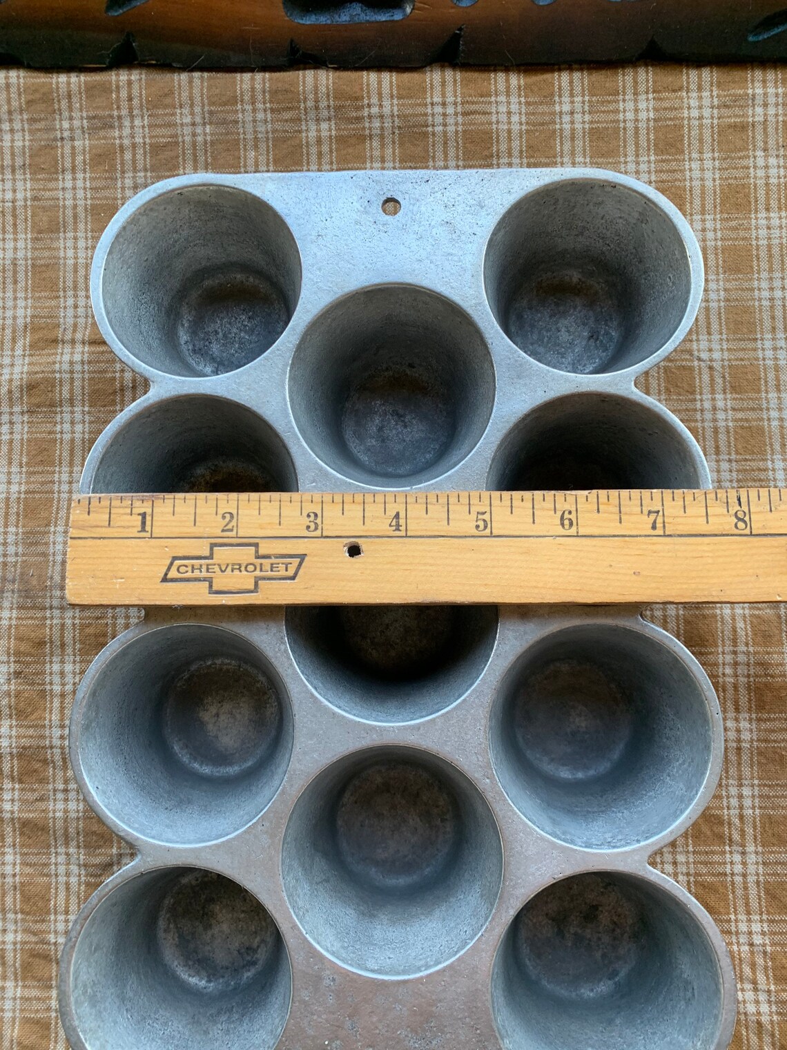 Wagner Popover/Muffin Pan Cast Iron Etsy