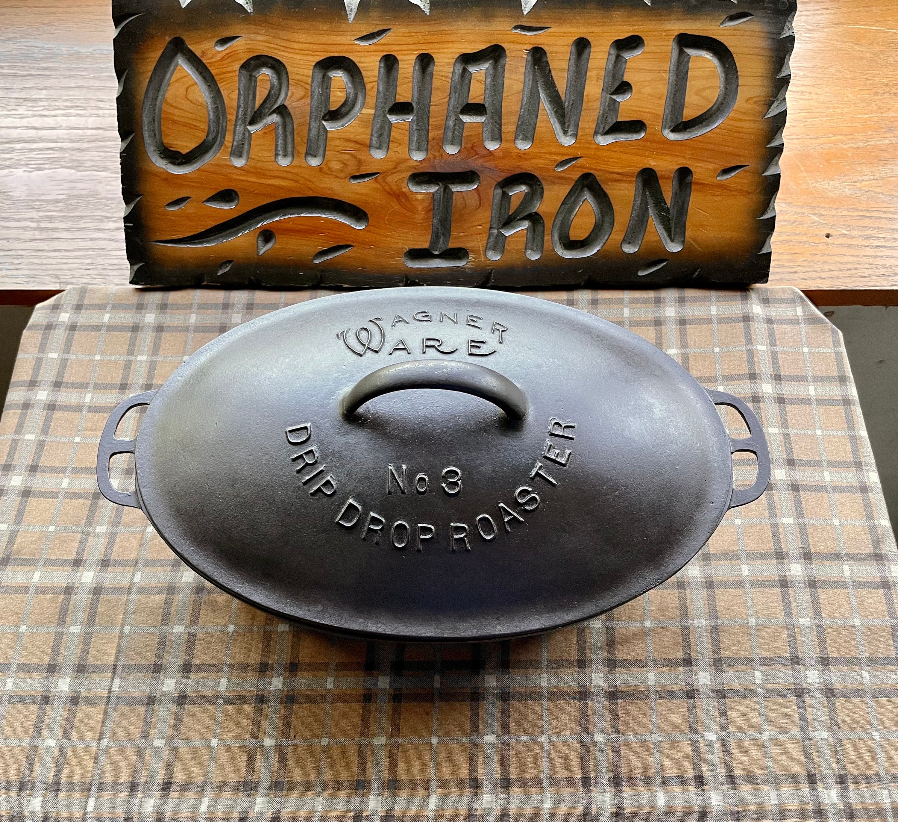 Need a Trivet for Your 8 Dutch Oven Wagner Ware Drip Drop Trivet 