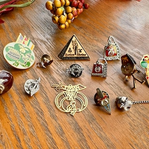 Shriners International Masonic Lapel Pin  Shriners Freemasonry Medallion Souvenir Lot