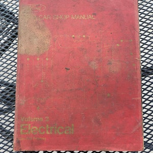 1974 Ford Car Shop Service Manual Volume 3: Electrical