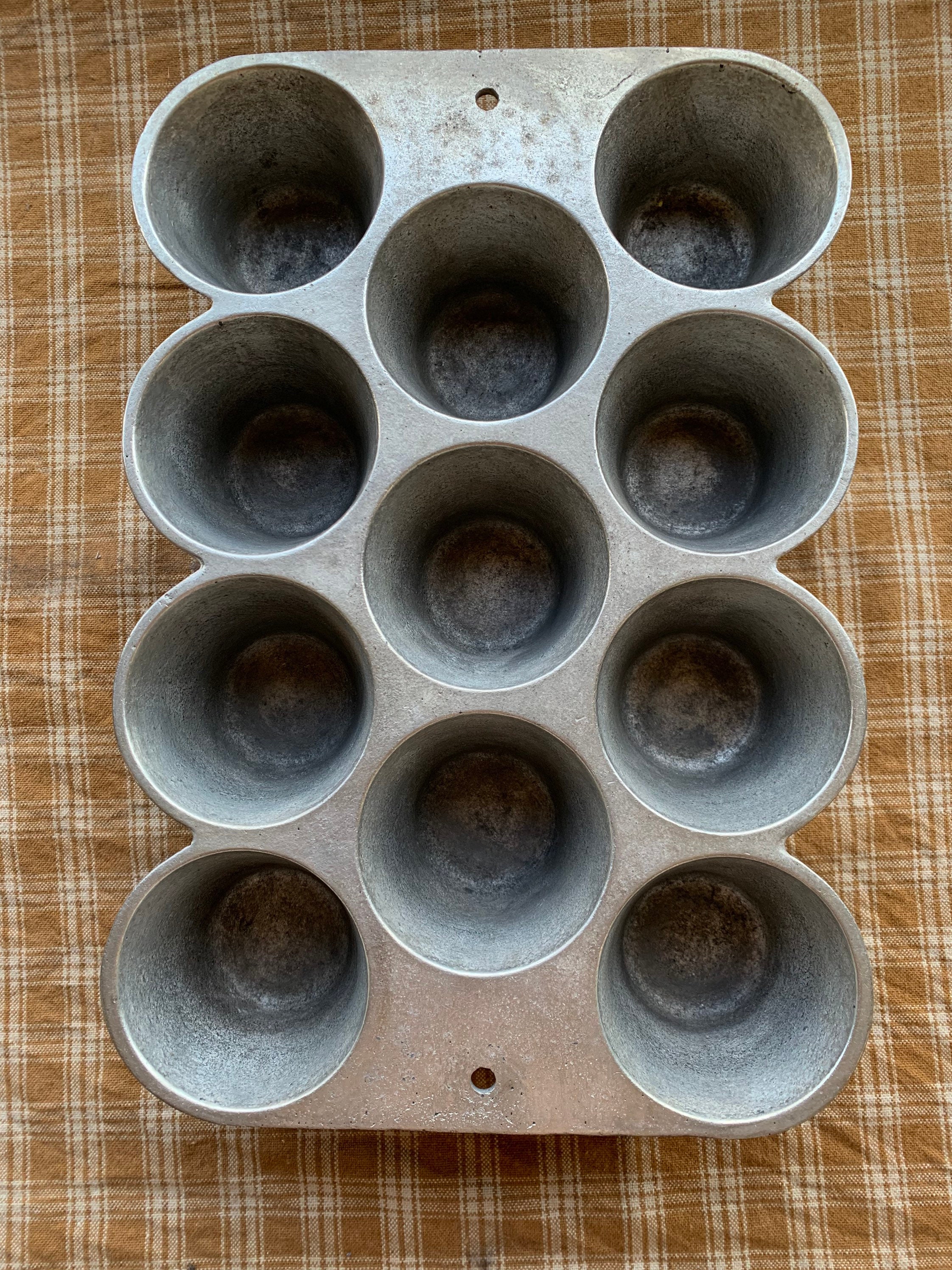 Wagner Popover/Muffin Pan Cast Iron Etsy