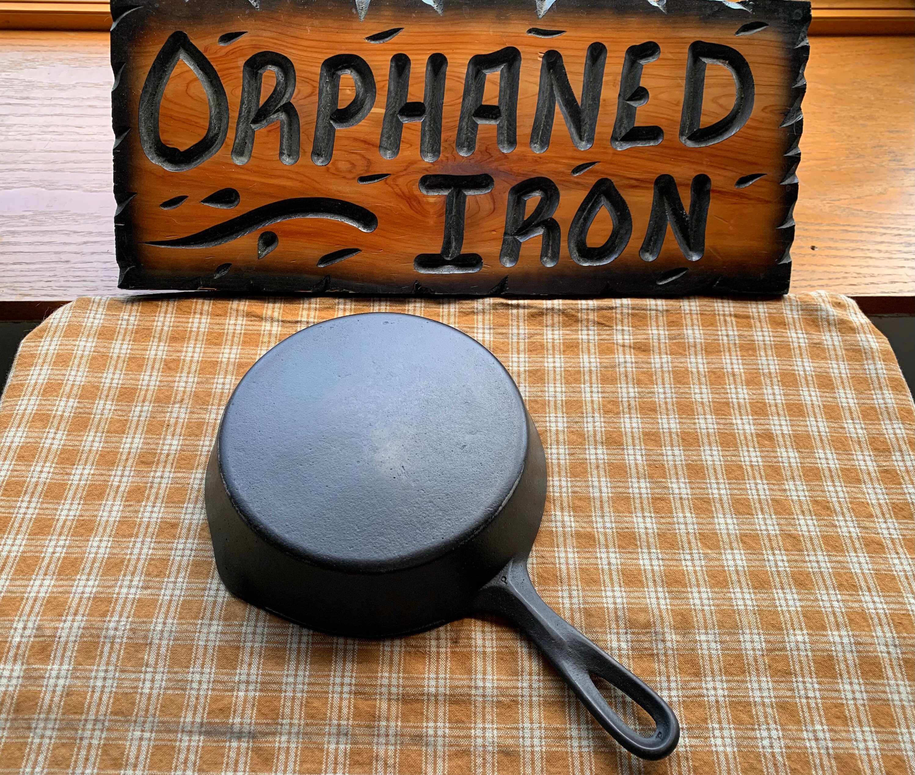 Unmarked 5 Vintage Cast Iron Skillet Etsy