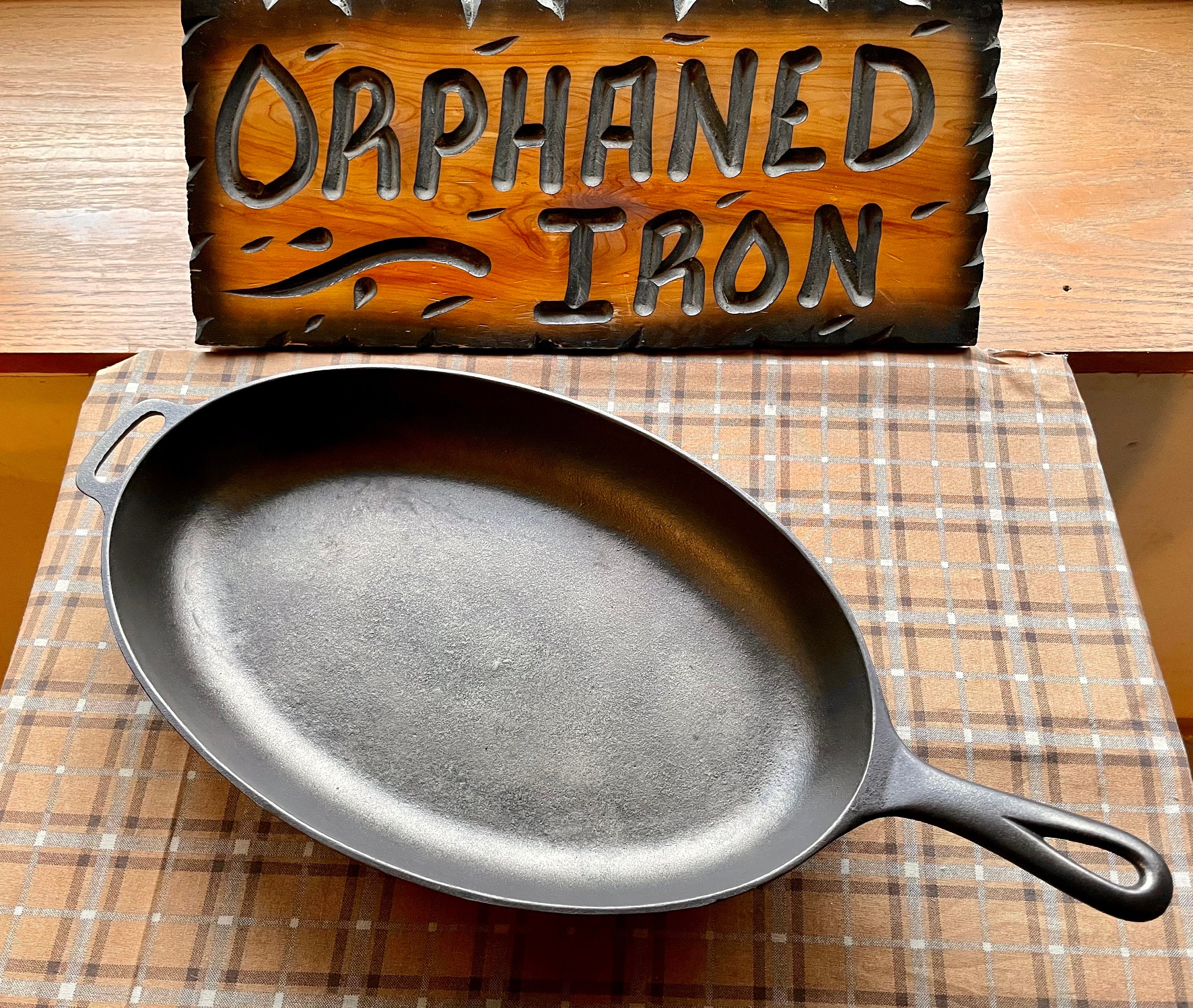 Swedish Cast Iron Fish Pan