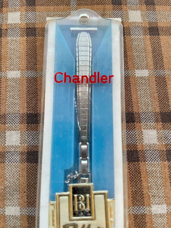 Vintage Baldwin Chandler Watch Bracelet Band Stai… - image 4