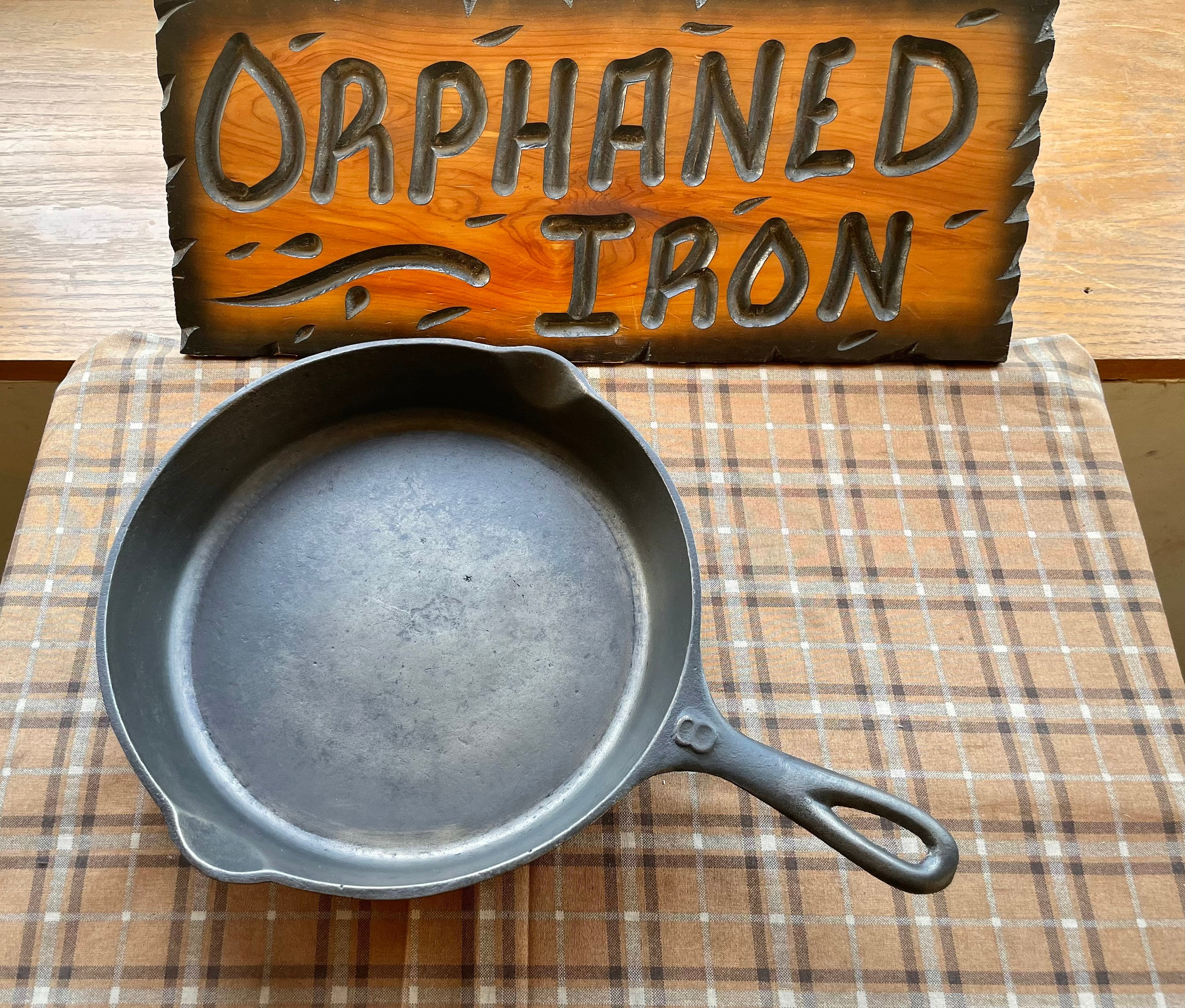 making a cast iron kit  old t-shirt vs paper towels 