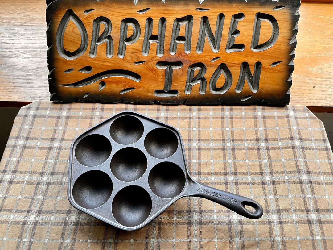 Birmingham Stove Aebleskiver Cast Iron Pan Etsy