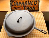 Rare Lodge 14 Skillet with Basting Lid