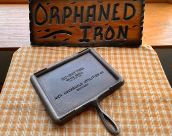 RARE! Nu-Bottom #10 Square Griddle