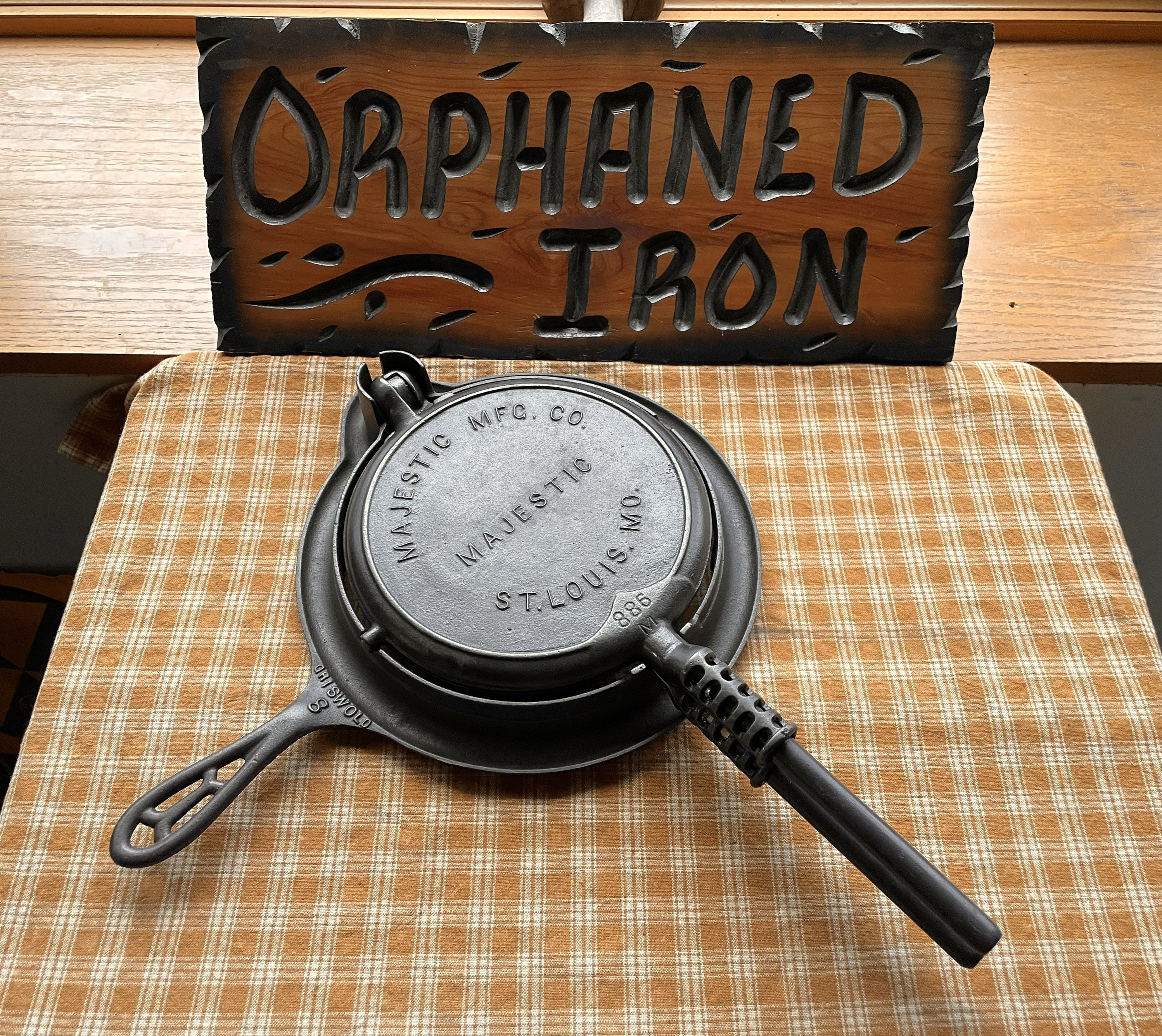 griswold krumkake iron