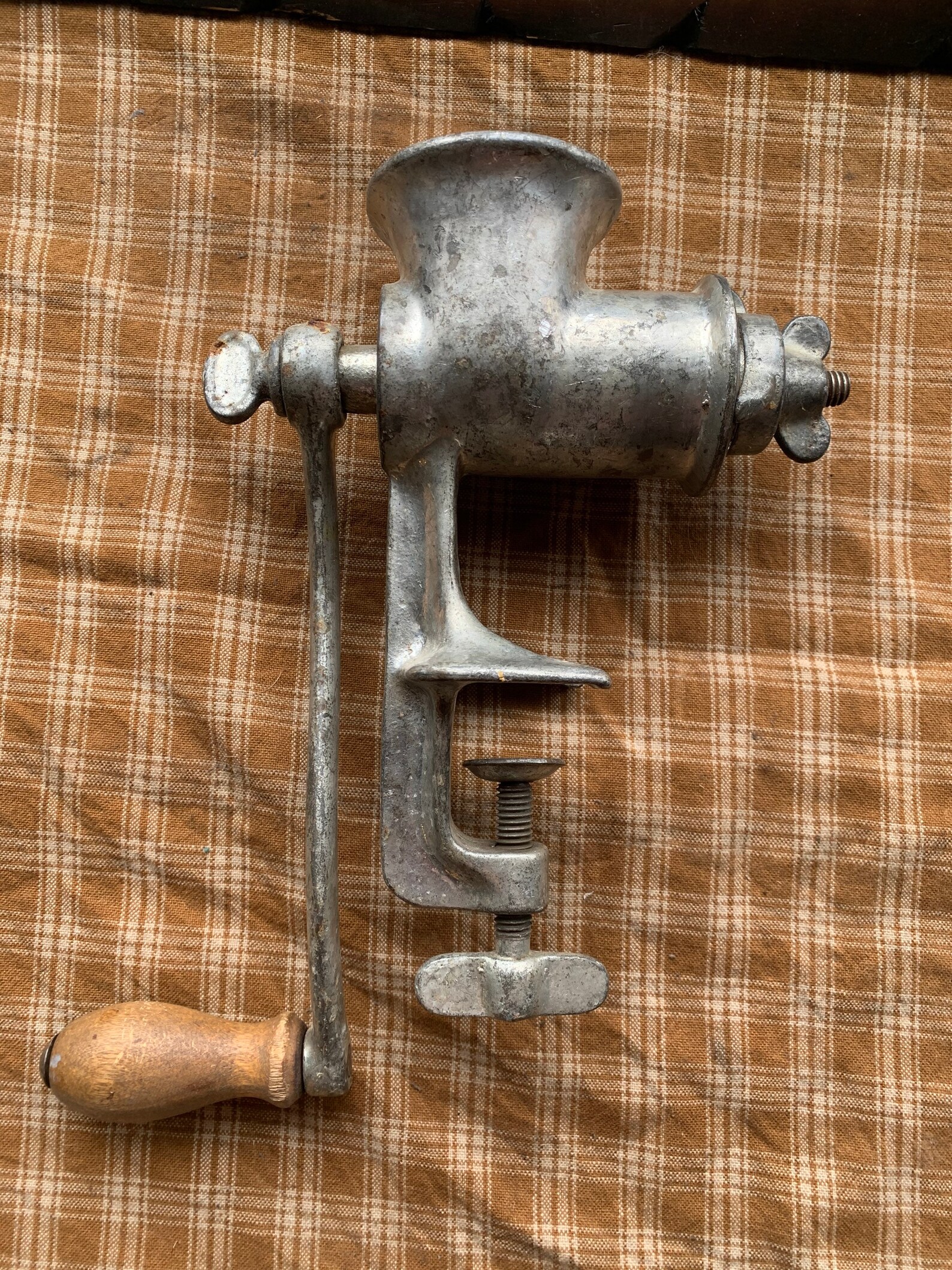 Griswold Best Made Cast Iron Meat Grinder Etsy