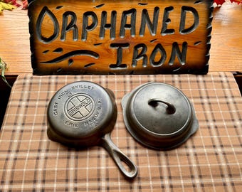 グリスウォルド スキレット #3 ブロック文字 1930～1939年 ビンテージ Griswold skillet C203 Griswold #3 Cast Iron Skillet With Heat Ring and Large Block