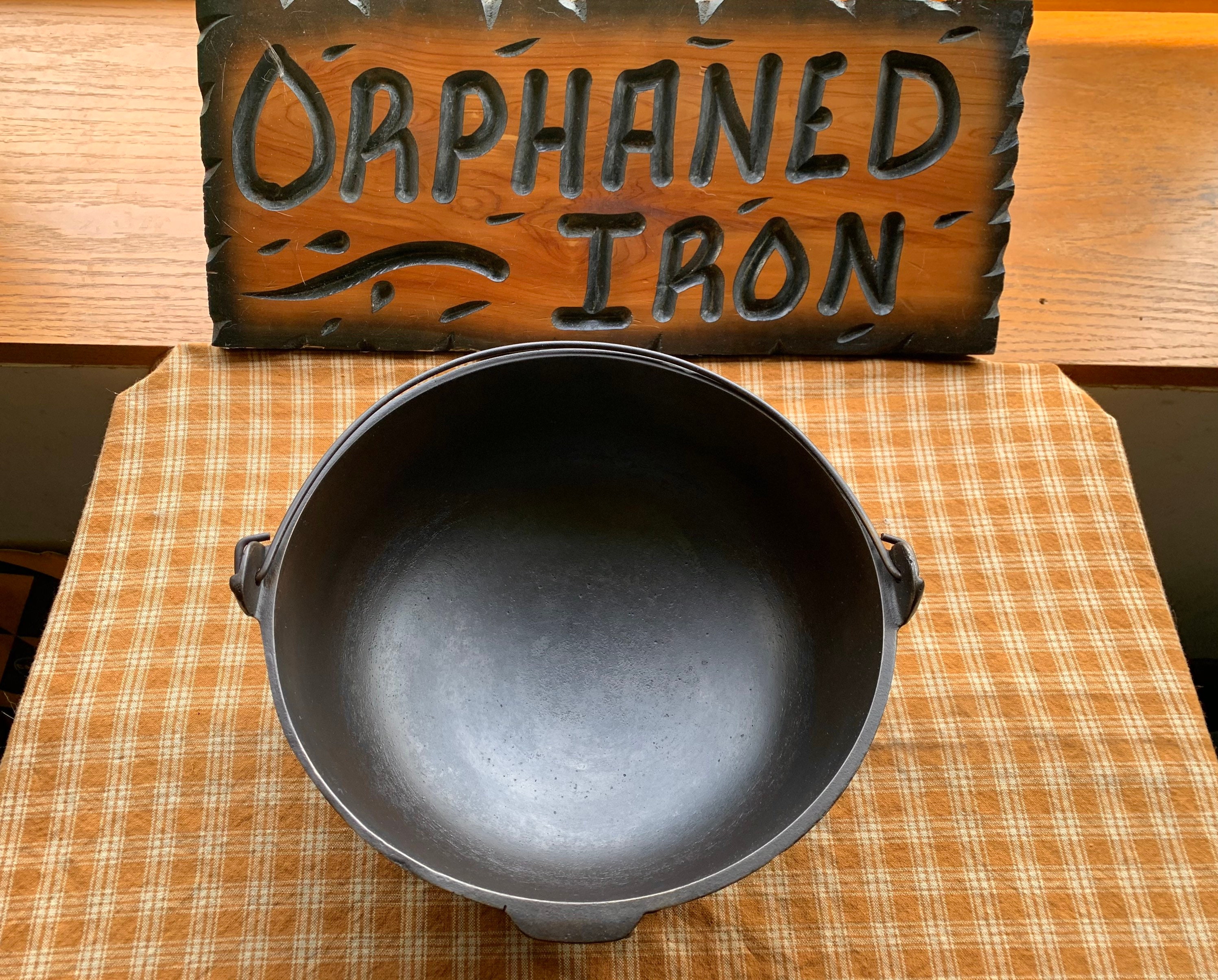 Antique 3 Cast Iron Scotch Bowl Etsy