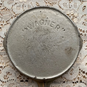 Wagner Ware Nickel Plated Toy Skillet