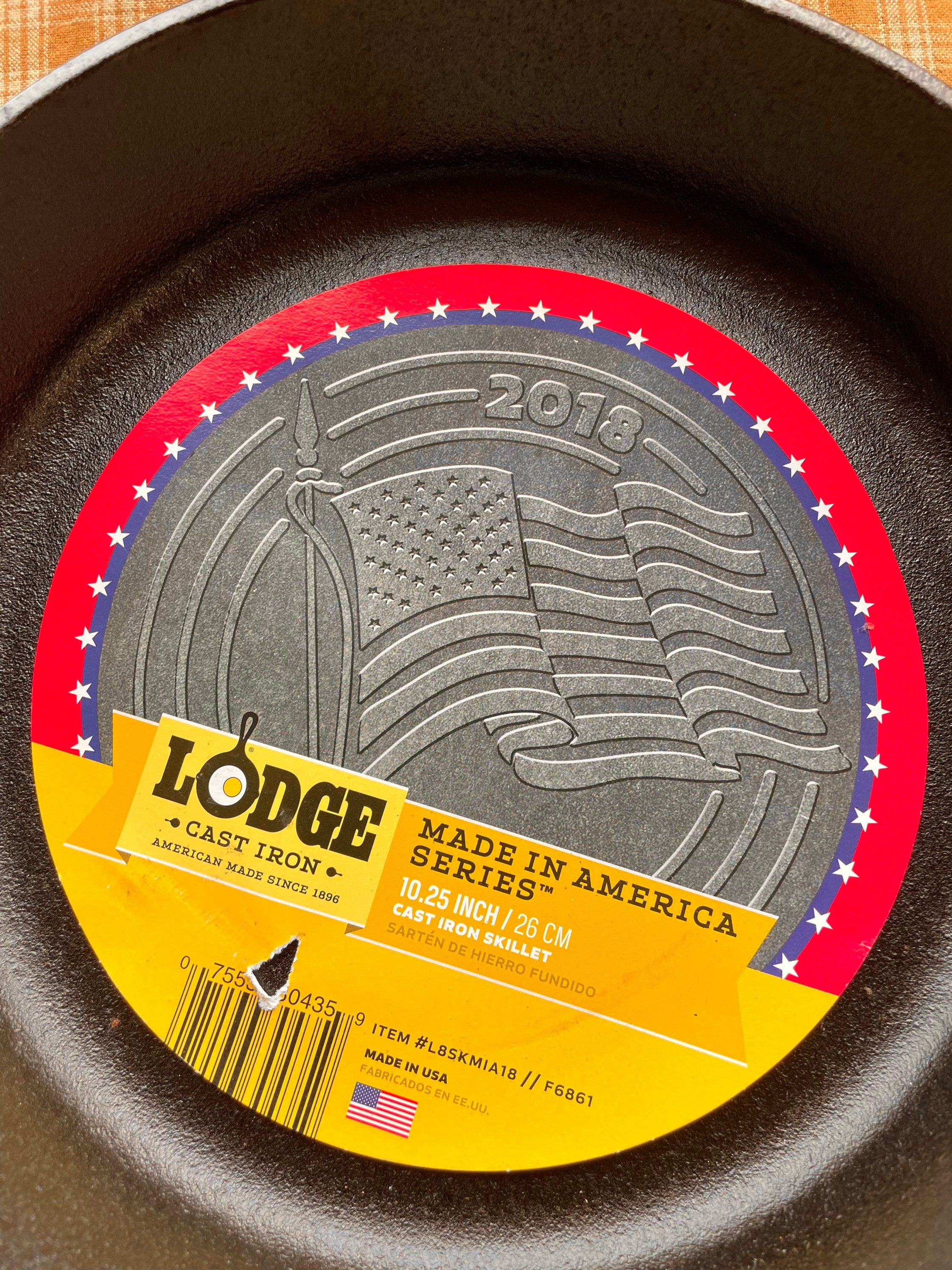NO Lodge 2018 Made In America Sartén de hierro fundido con bandera  estadounidense -  México