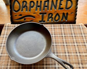 Vintage 3-Notch Lodge Cast Iron Chef Skillet
