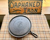 Griswold 9 Large Block Logo Cast Iron Griddle Skillet