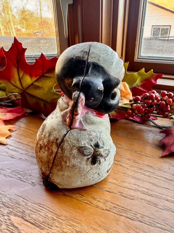 Hubley Cast Iron Pup and Bee Penny Bank - Etsy