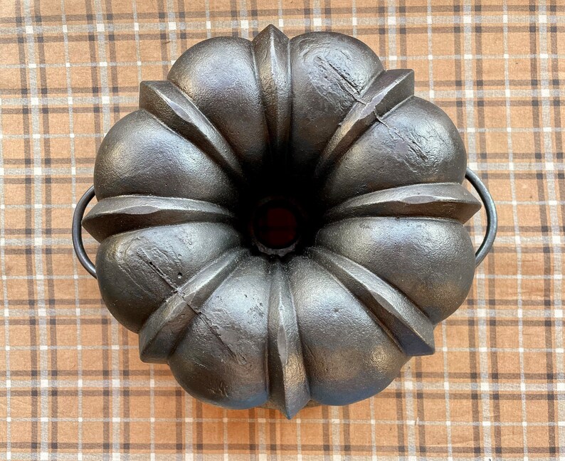 Rare Large 1800s Gatemarked Cast Iron Bundt Pan Etsy
