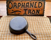 Wagner 5 Stylized Logo Cast Iron Skillet