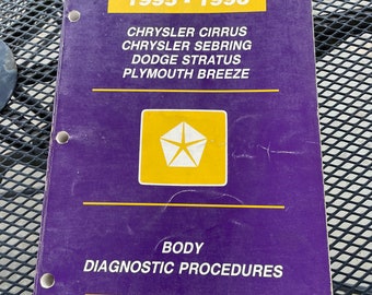 1995-1996 Chrysler/Dodge/Plymouth Body Diagnostic Repair Manual