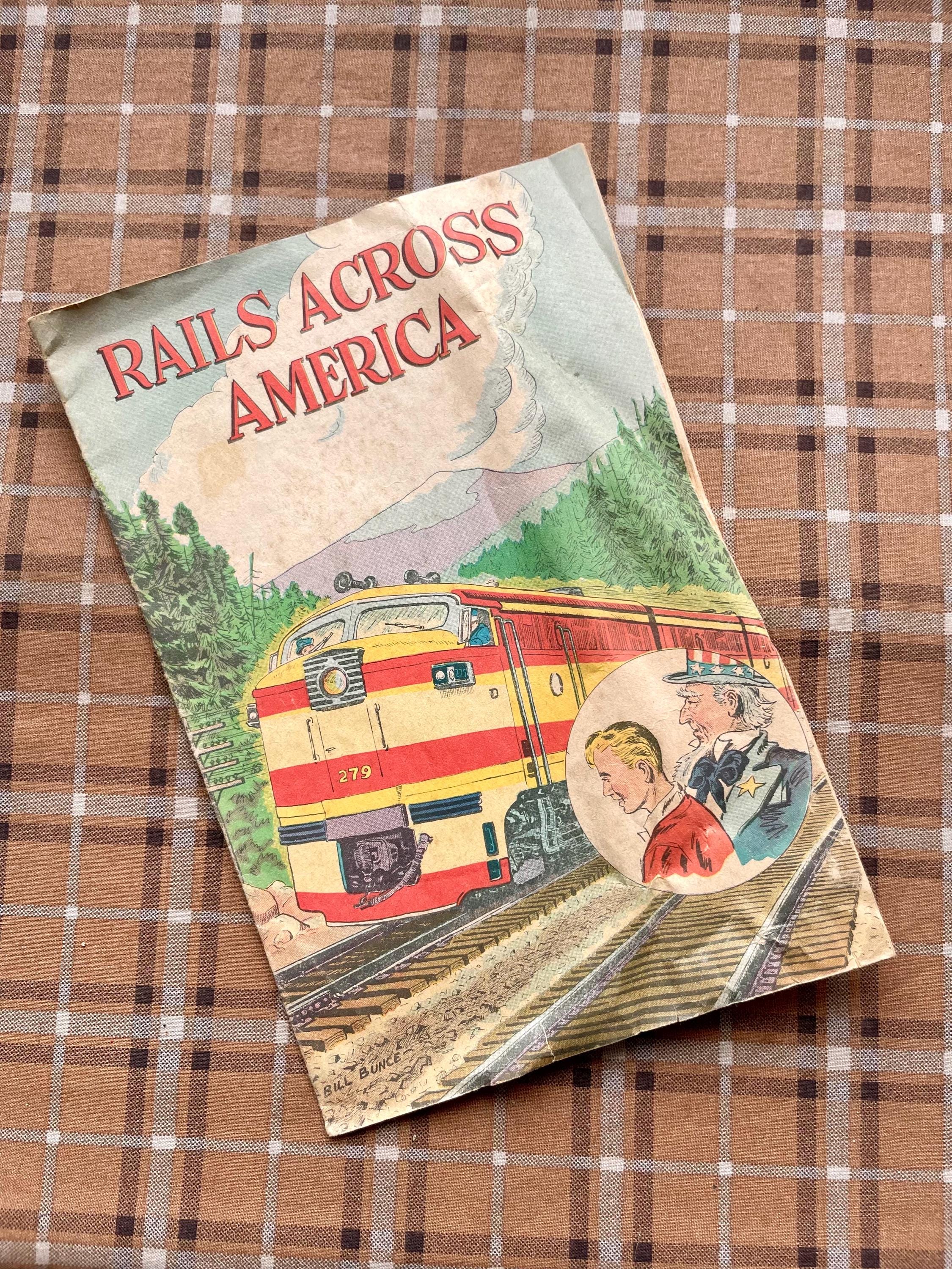 American Trains Book - Etsy