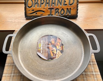 RARE NOS! Lodge #20 Hotel Cast Iron Skillet