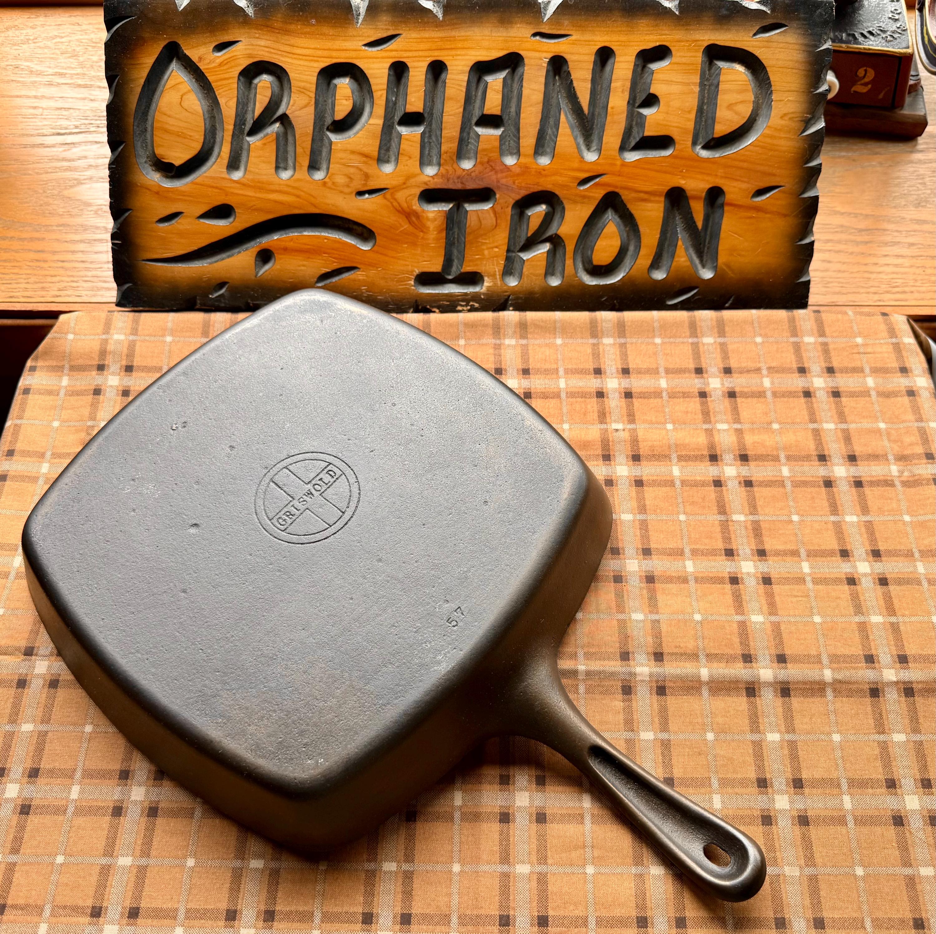 Vintage Wagner Cast Iron Skillet - Etsy