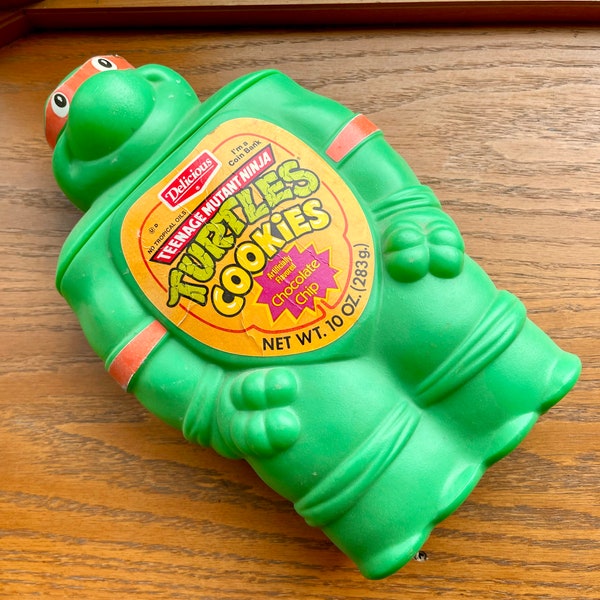 Banque de biscuits Teenage Mutant Ninja Turtles 1990