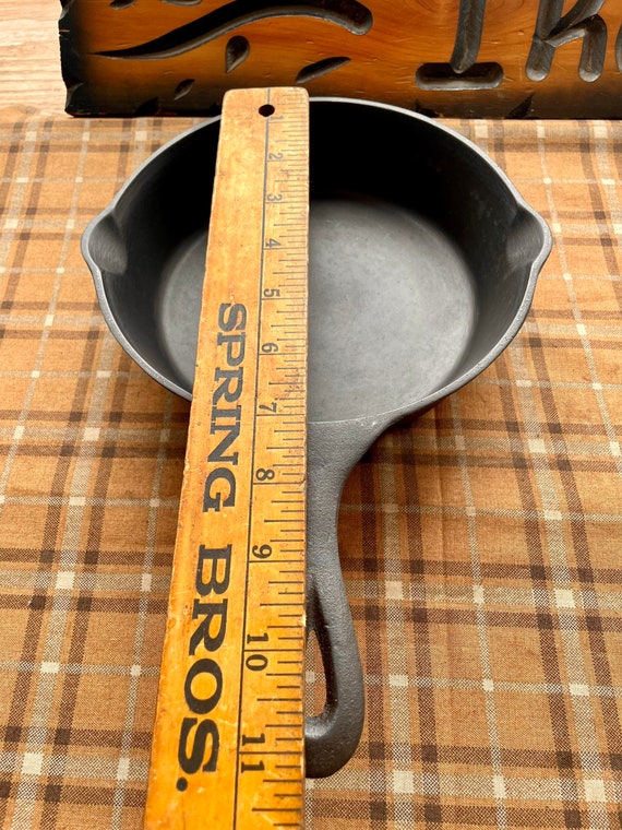 Rare Foster 9 Square Divided Compartment Breakfast Skillet 