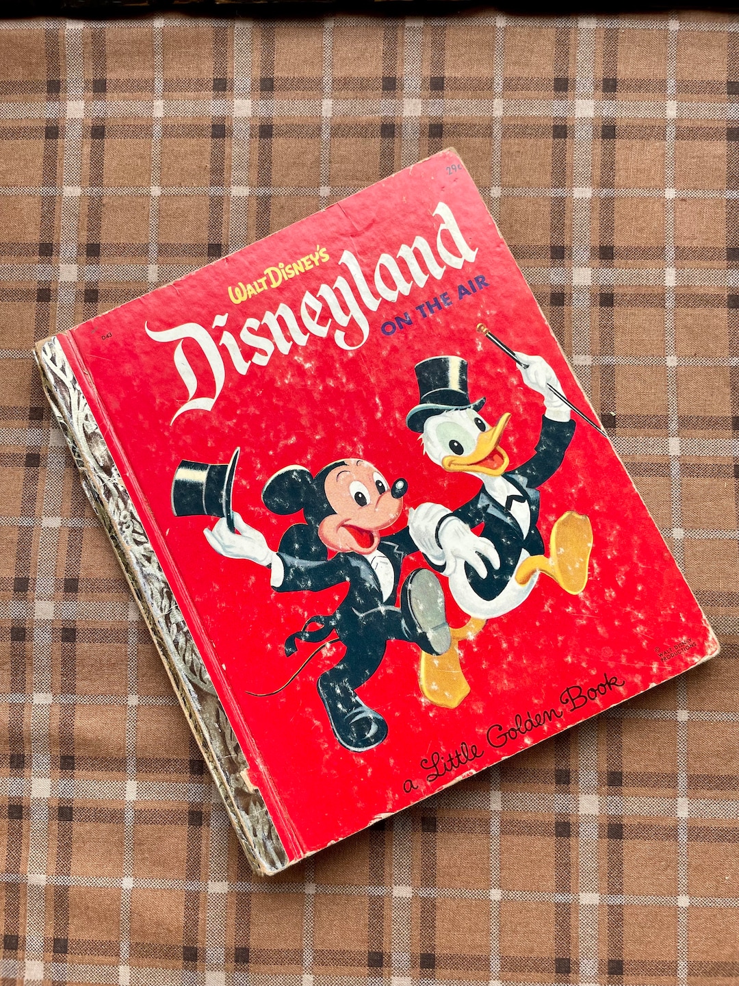 Vintage Disneyland on the Air Children's Little Golden Book - Etsy