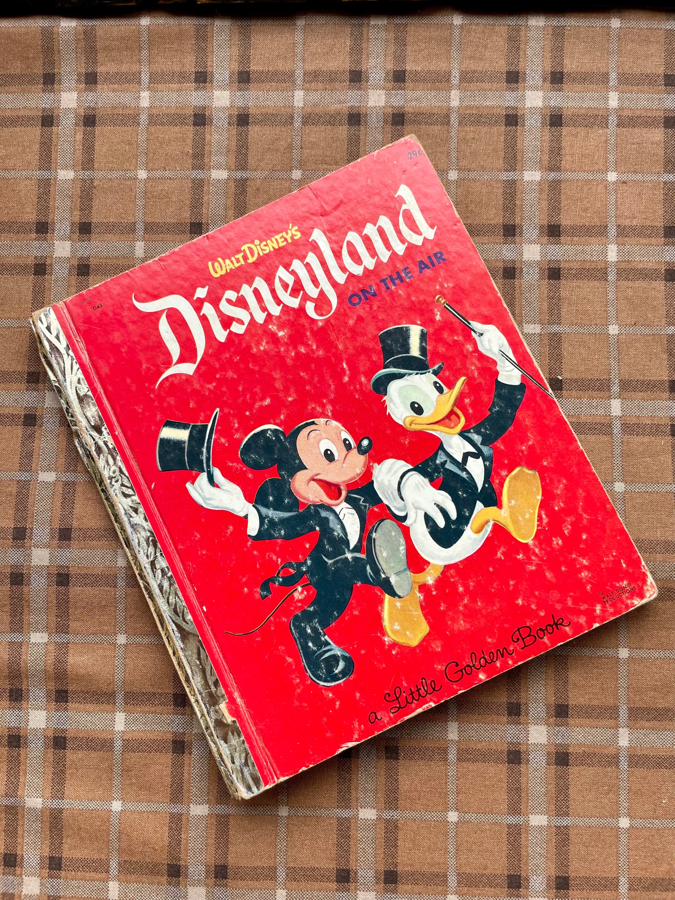Vintage Disneyland on the Air Children's Little Golden Book - Etsy