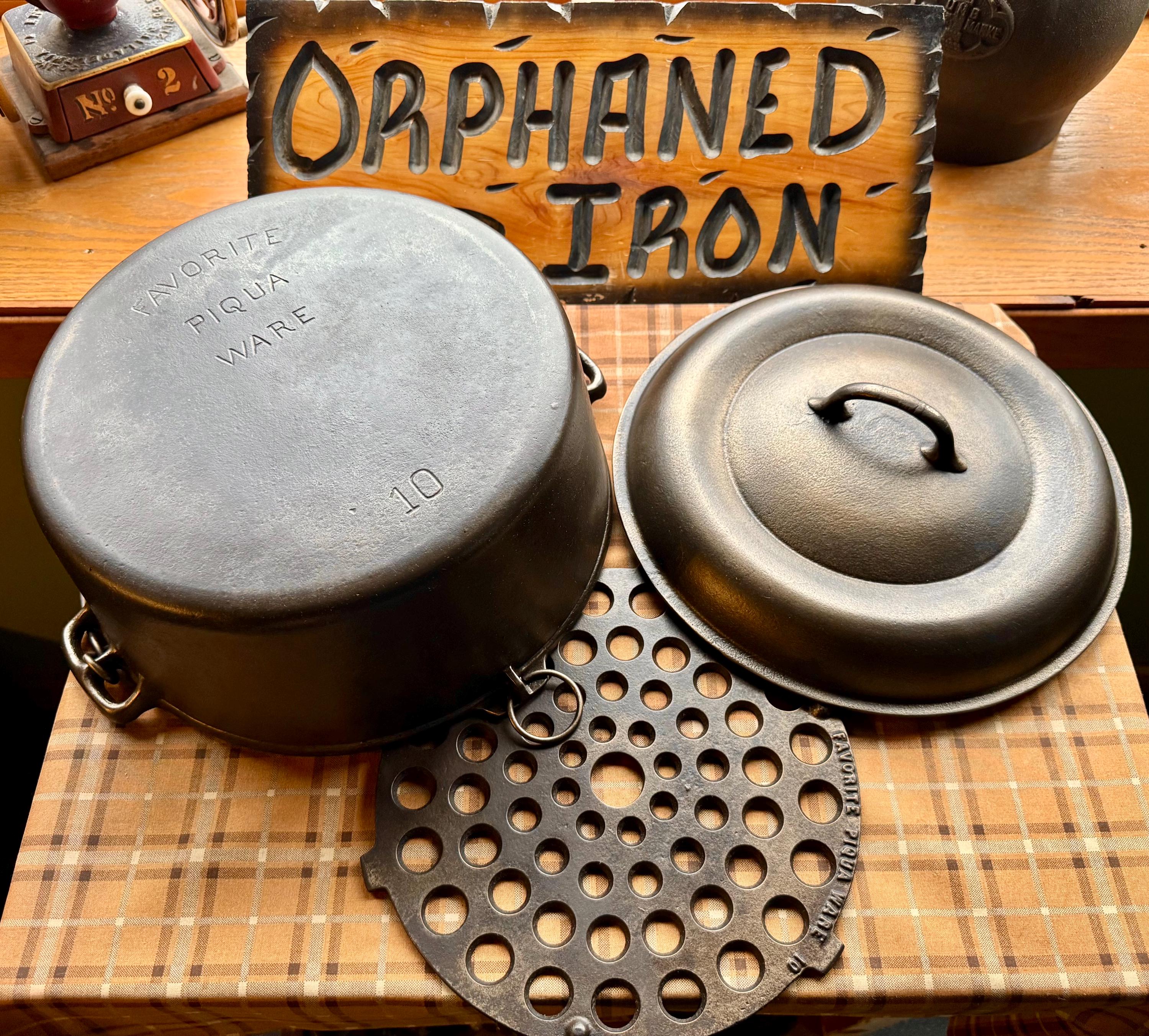 Griswold Dutch Oven No 10 - Etsy