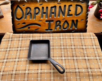 Wagner Ware Square Egg Cast Iron Skillet