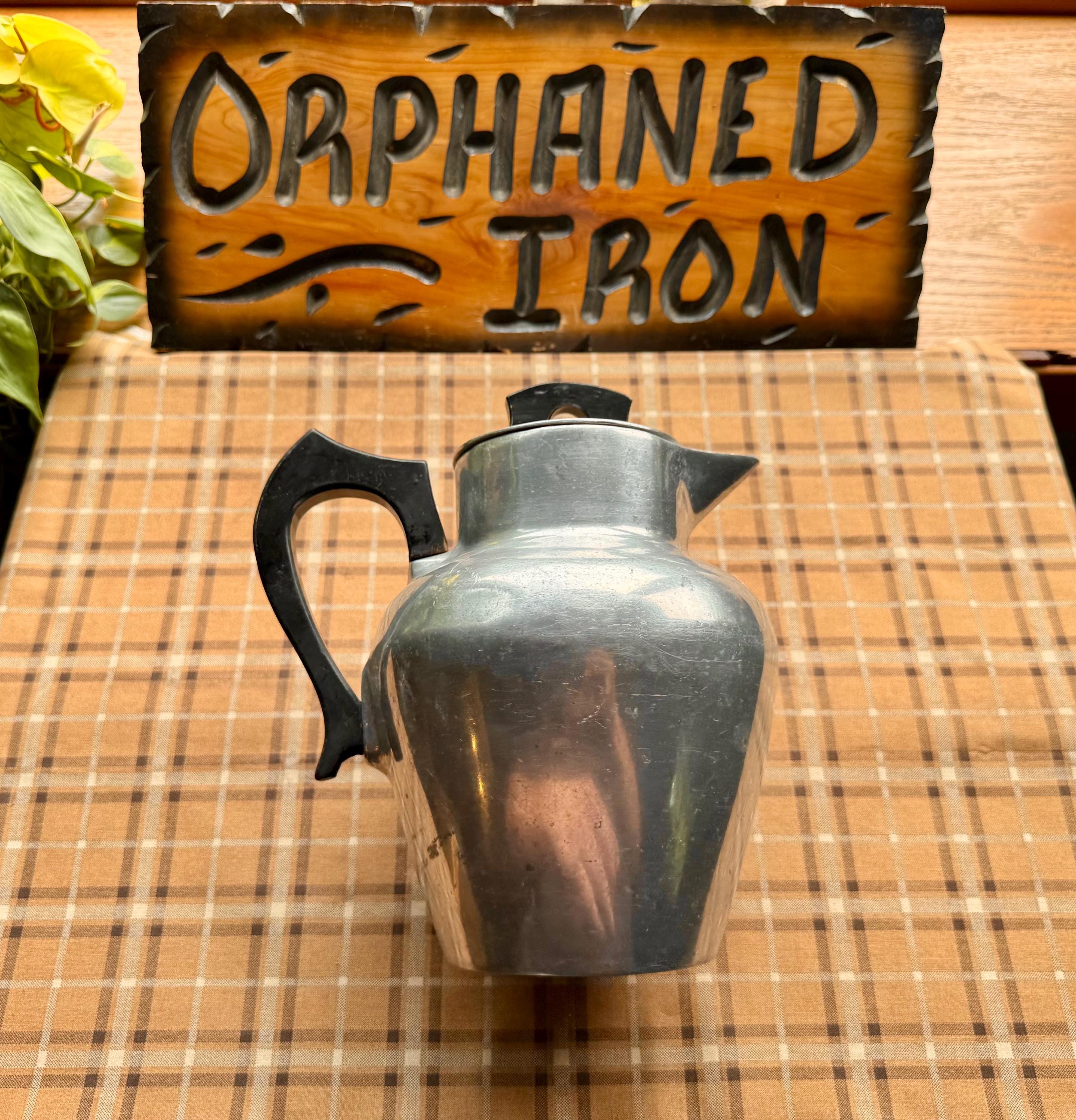 Rare! Wagner Ware Aluminum Coffee Pot Pitcher - Etsy