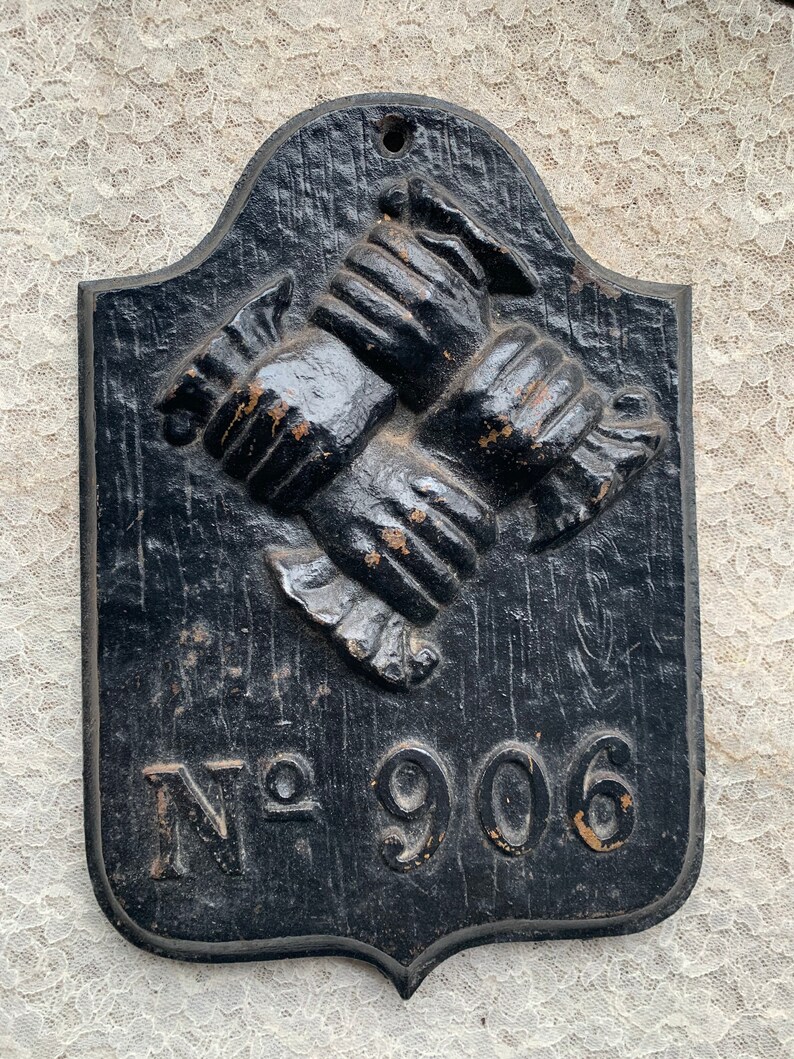 Philadelphia Fire Mark Insurance Cast Iron Reproduction
