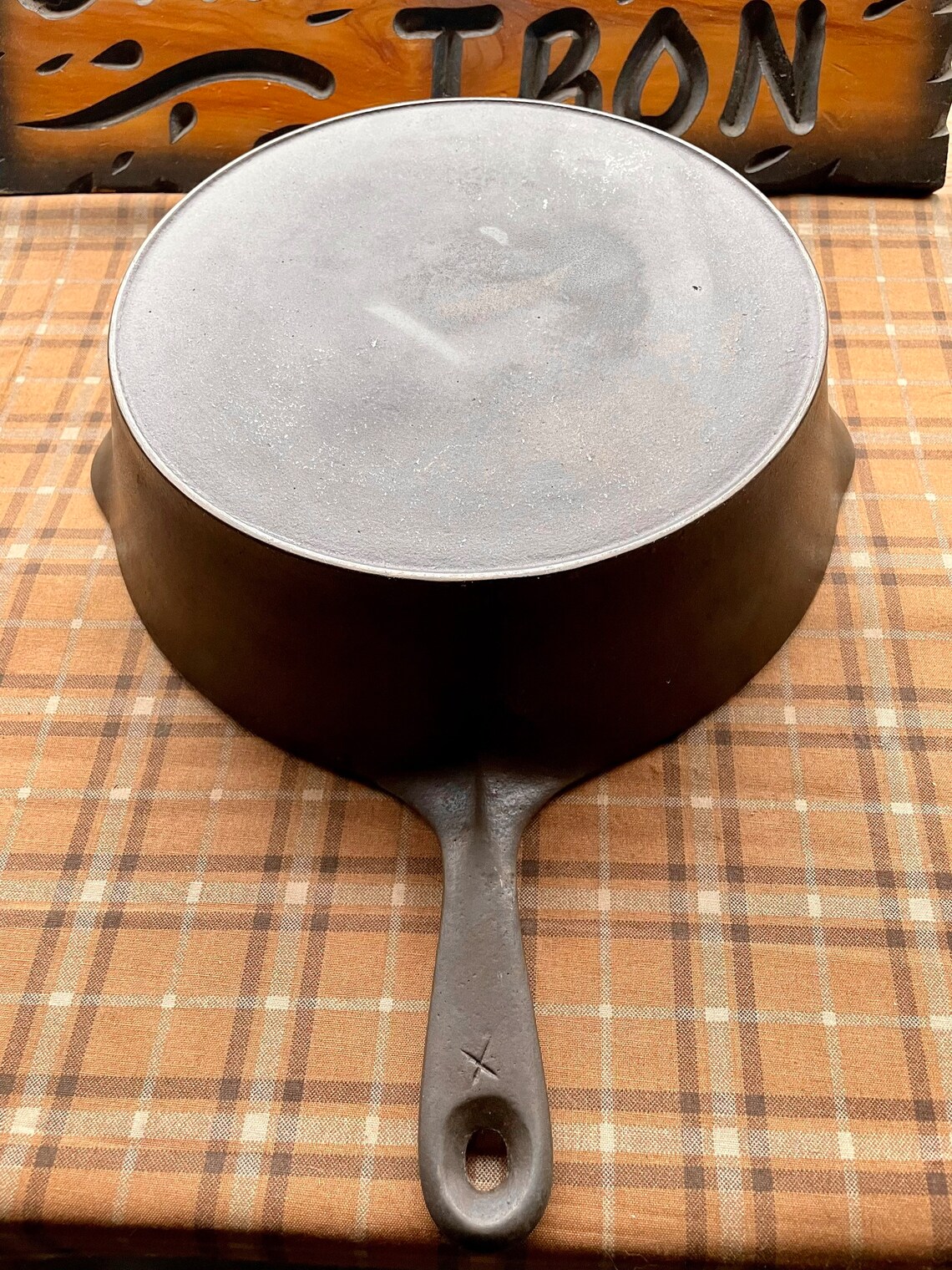 Wagner Ware Chicken Fryer/deep Cast Iron Skillet Etsy