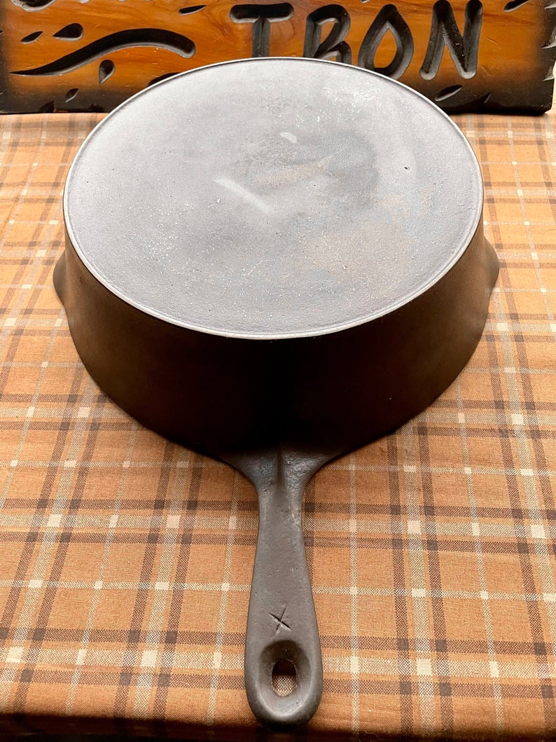 Wagner Ware Chicken Fryer/deep Cast Iron Skillet Etsy