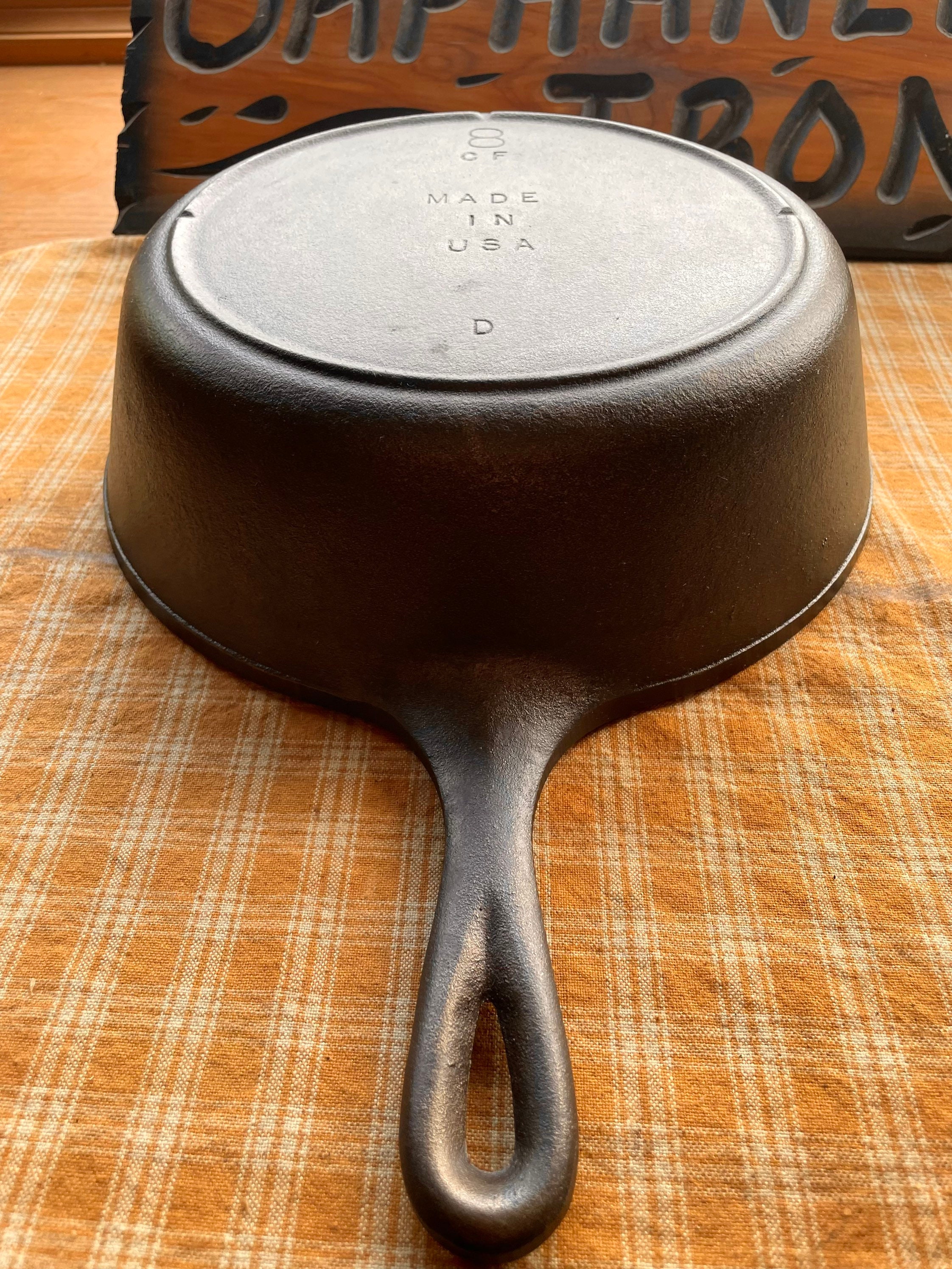 Vintage Lodge 8 Cast Iron Chicken Fryer/deep Skillet MIU -  Israel