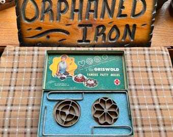 Griswold Rosette/patty Molds in Original Box - Etsy