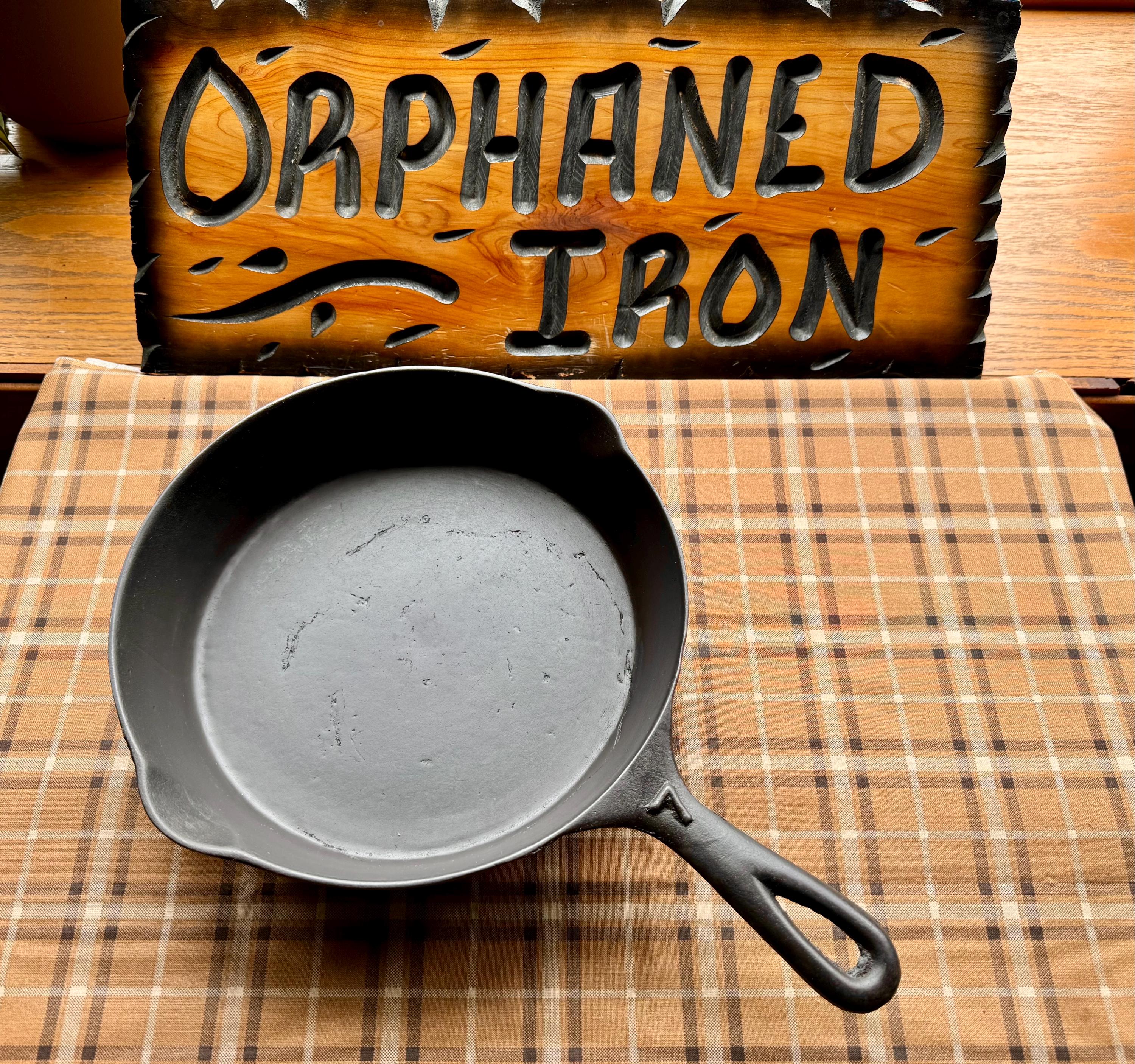 Cool! Erie Recast #7 Cast Iron Skillet