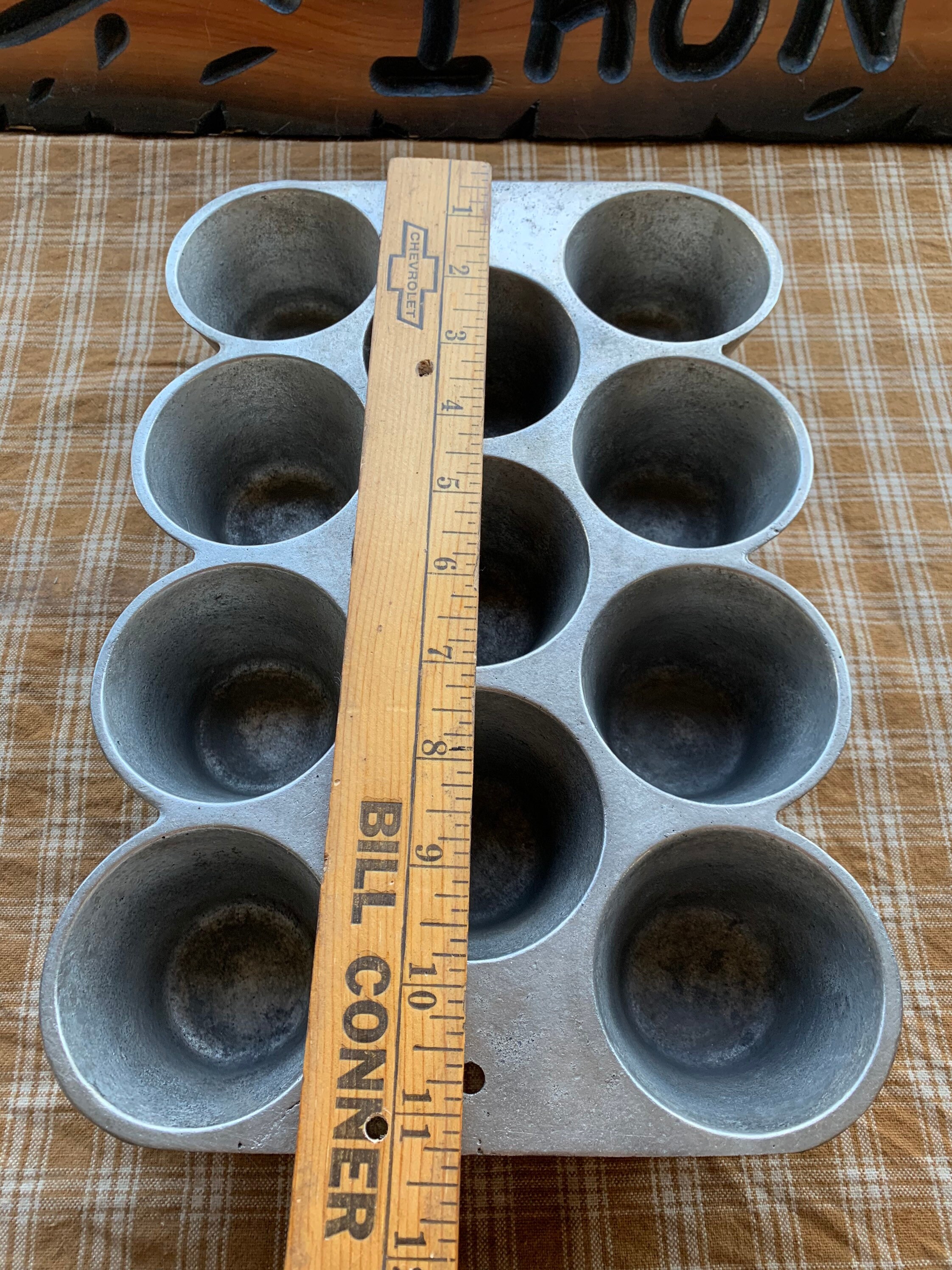 Wagner Popover/Muffin Pan Cast Iron Etsy