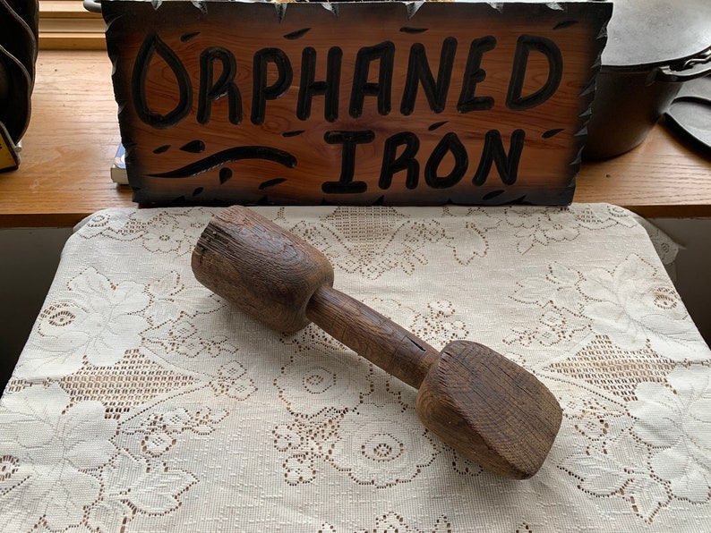 RARE Wooden Foundry Tool for Packing Skillet Molds Etsy