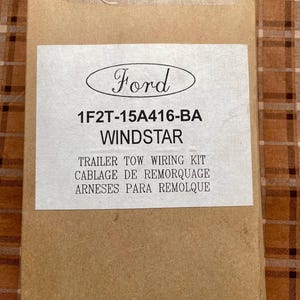 NOS Ford Windstar Trailer Wiring Kit