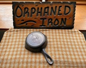 RARE Griswold 2 Slant Erie Logo Cast Iron Skillet