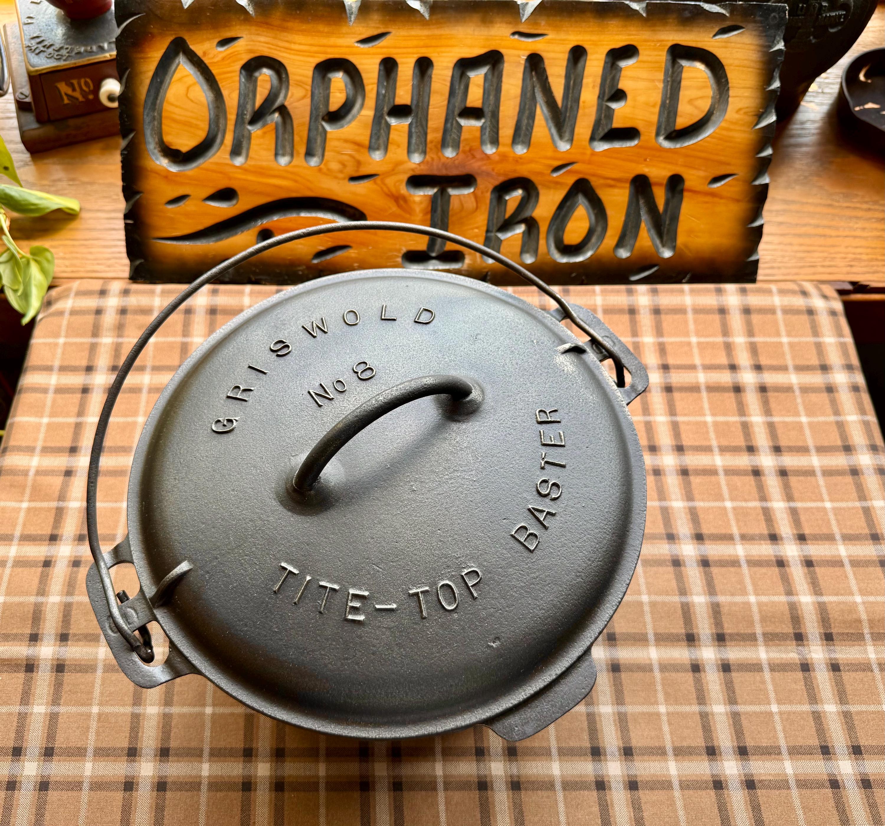 Griswold 8 Dutch Oven - Etsy