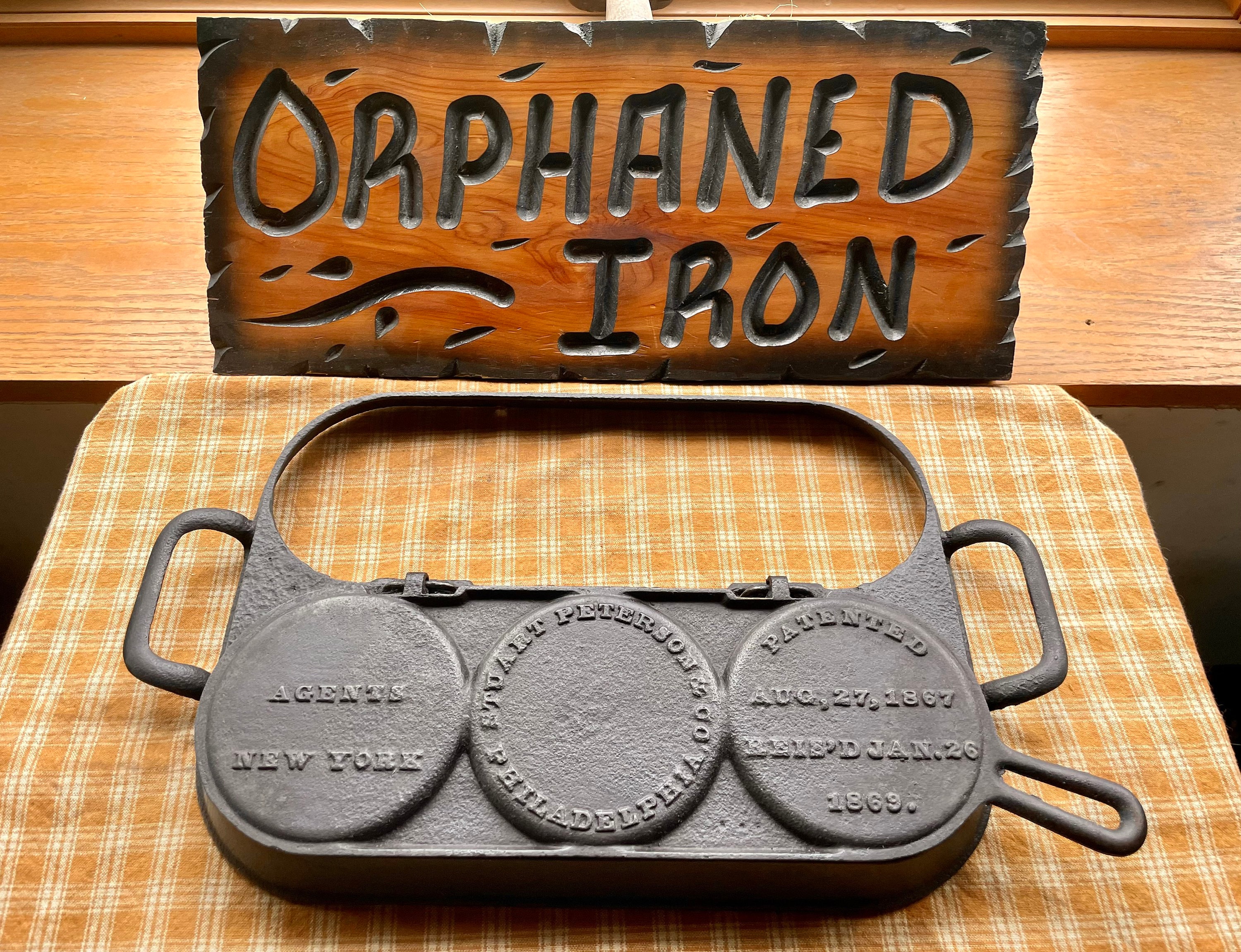 Polished Cast Iron Pancake Griddle