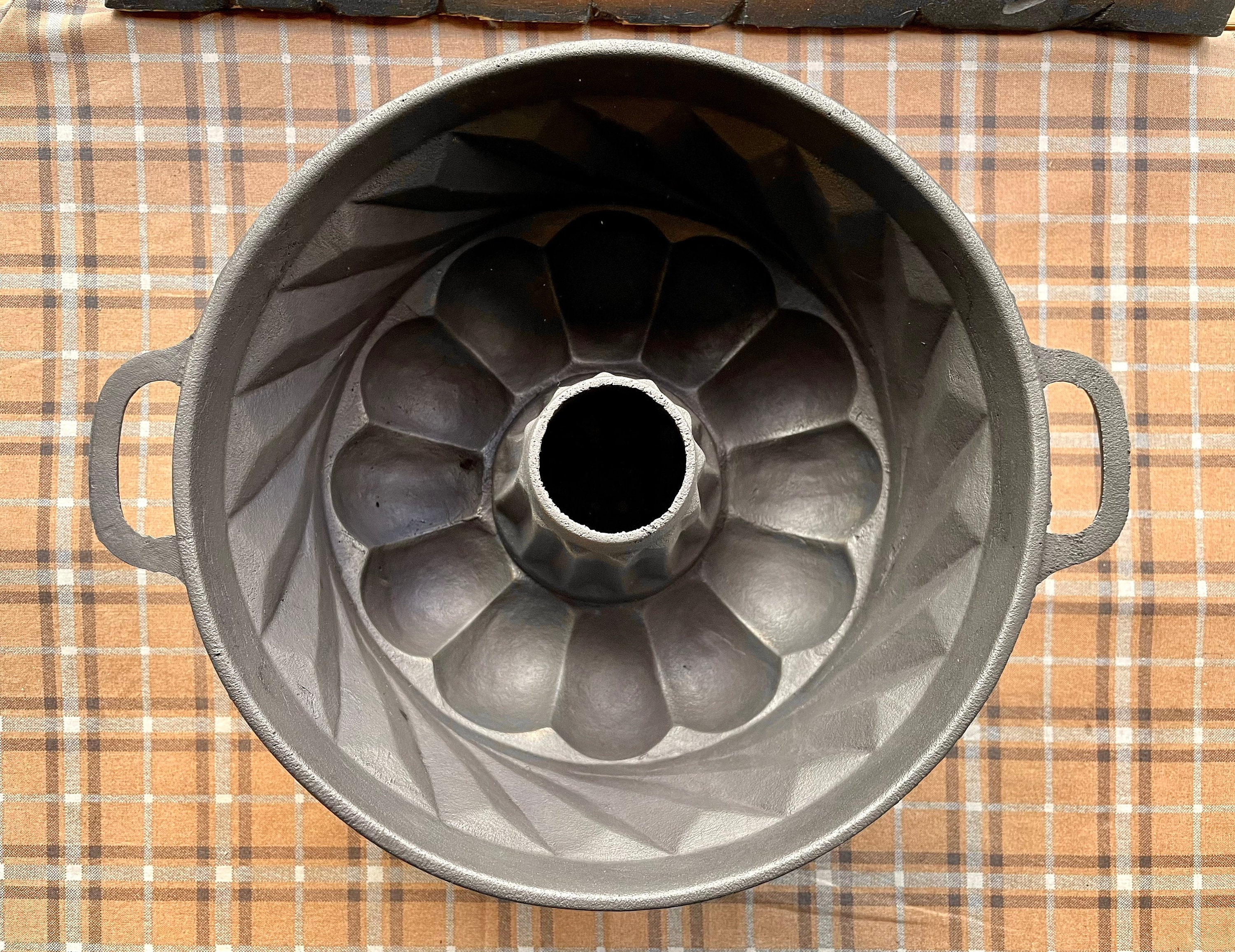 Rare 1800s Gatemarked Cast Iron Bundt Pan Etsy