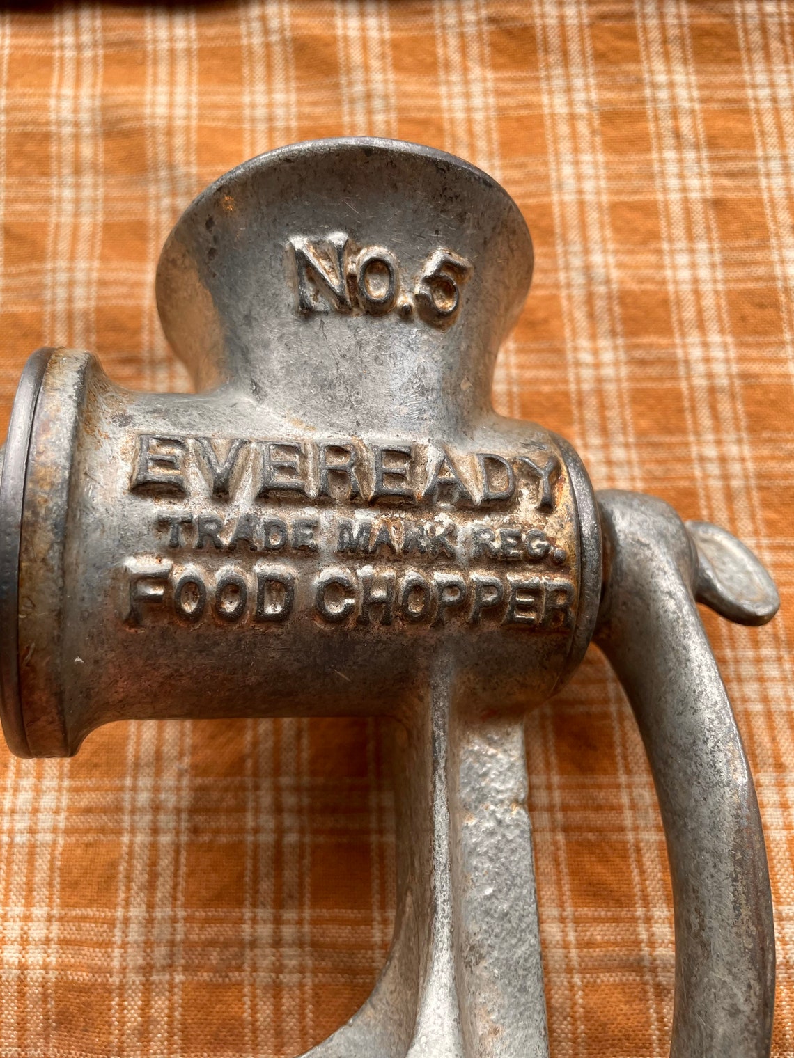 Eveready 5 Cast Iron Food Chopper Meat Grinder - Etsy