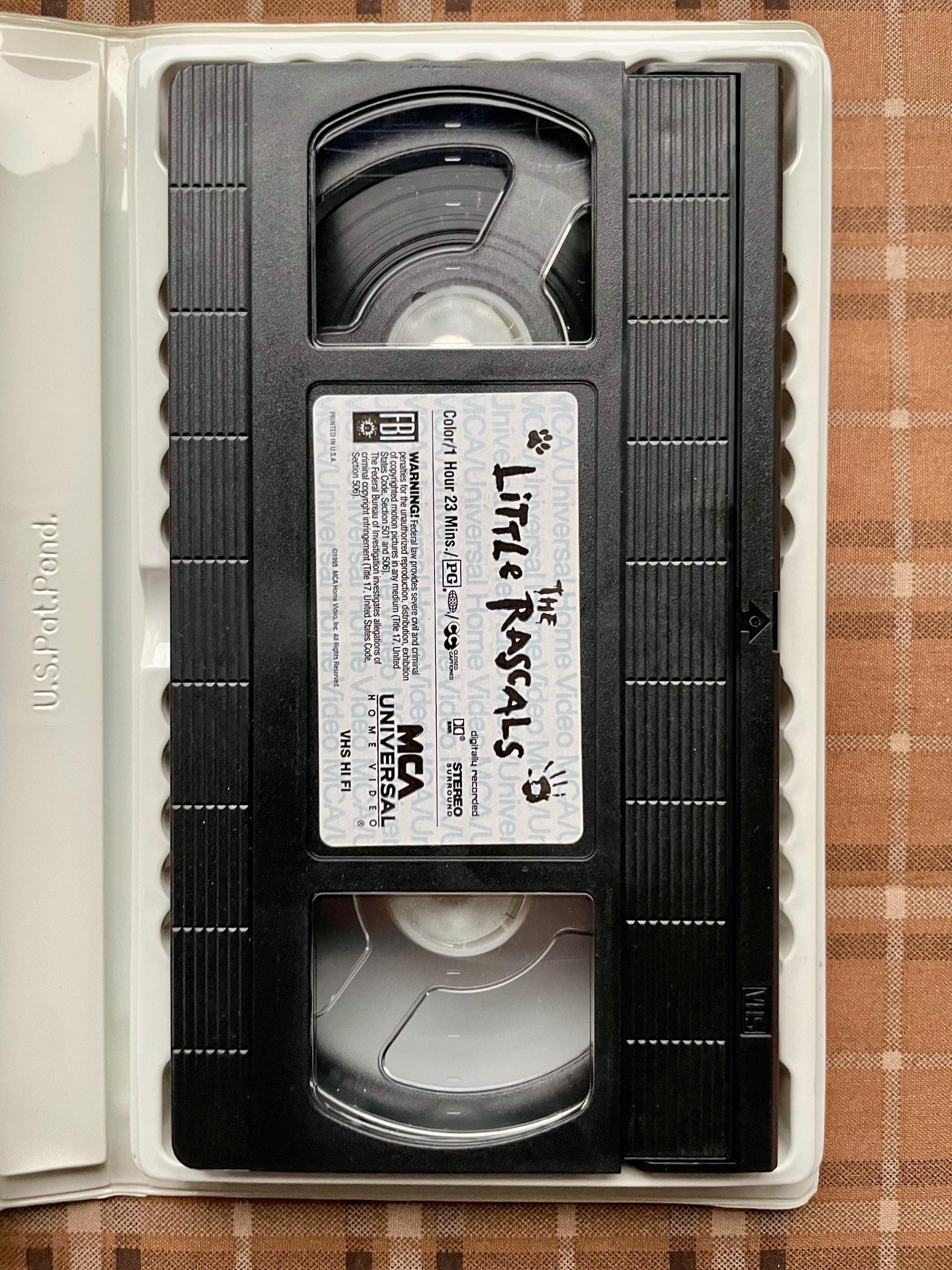 Universal Studios Rascal Universal Studios the Little Rascals Classic Kids Movie VHS Tape - Etsy