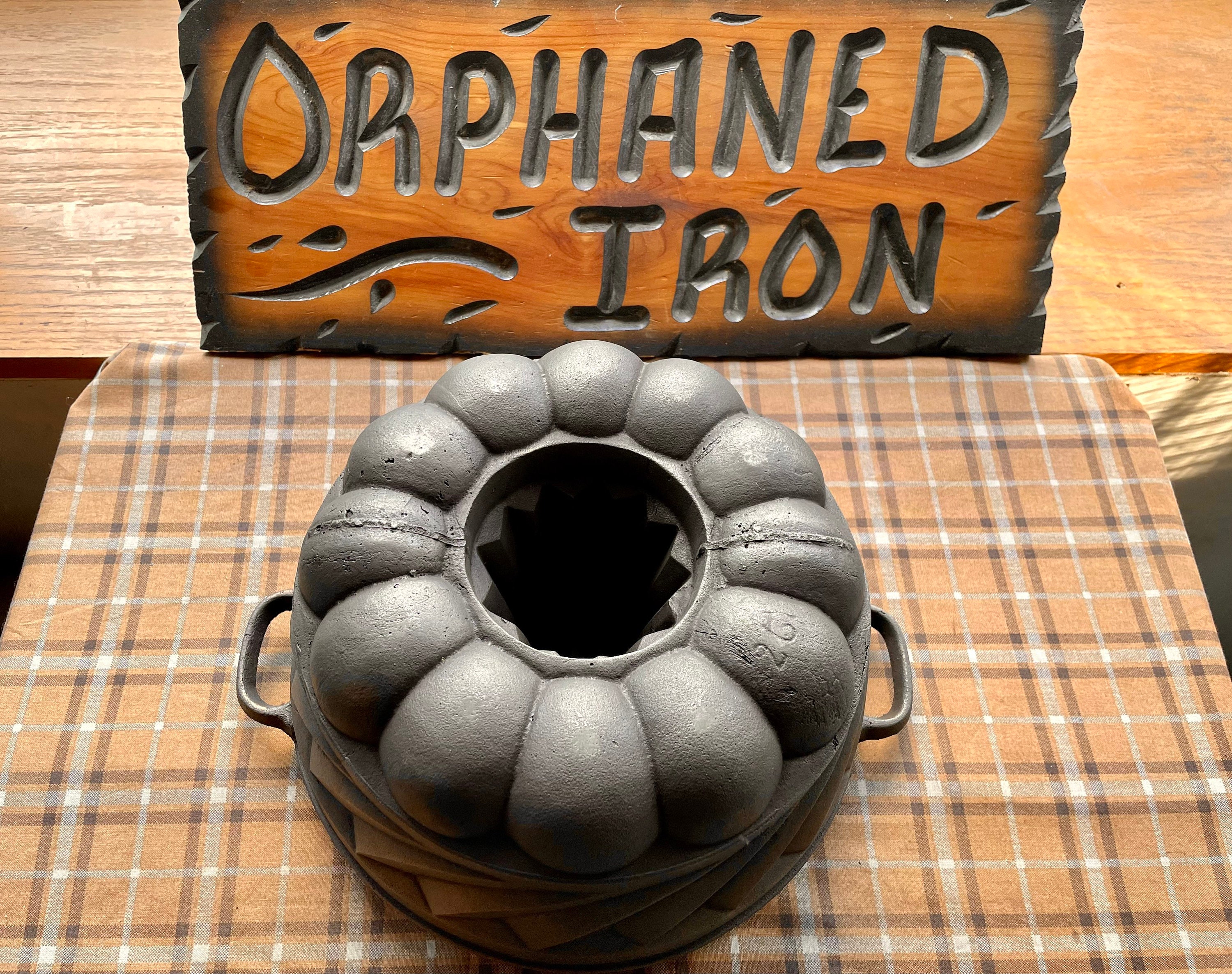 Rare 1800s Gatemarked Cast Iron Bundt Pan Etsy